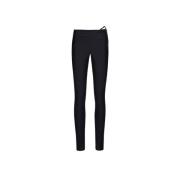 Aniye By Svarta Asymmetriska Leggings Lycra Komfort Stil Black, Dam