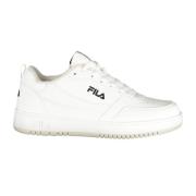 Fila Sportiga vita snörskor med broderi White, Dam