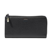 Furla Dragkedja Plånbok Höst/Vinter Kollektion Black, Dam