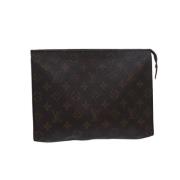 Louis Vuitton Vintage Pre-owned Canvas louis-vuitton-vskor Brown, Dam