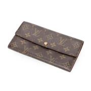 Louis Vuitton Vintage Pre-owned Belagd canvas plnbcker Brown, Dam