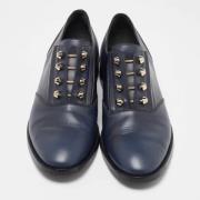 Balenciaga Vintage Pre-owned Laeder lgskor Purple, Dam