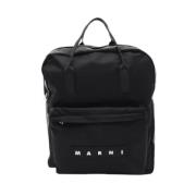 Marni Pre-owned Pre-owned Nylon ryggsckar Black, Dam