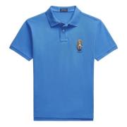 Polo Ralph Lauren Blå Kortärmad Casual Pikétröja Blue, Herr