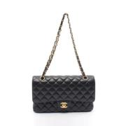 Chanel Vintage Pre-owned Tyg chanel-vskor Black, Dam