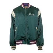 Deus Ex Machina Collegiate Style Jacka Memento Mori Green, Herr