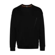 Ermenegildo Zegna Hoodies Black, Herr