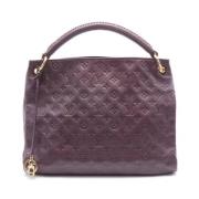 Louis Vuitton Vintage Pre-owned Laeder louis-vuitton-vskor Purple, Dam