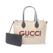 Gucci Vintage Pre-owned Laeder gucci-vskor Beige, Dam