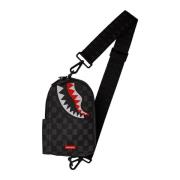 Sprayground Casual ryggsäck med 100% sammansättning Black, Herr