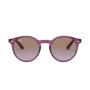 Ray-Ban Junior Phantos solglasögon i Fuchsia och Lila Pink, Unisex