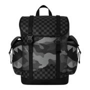 Sprayground Sportig midjeväska för män Black, Herr