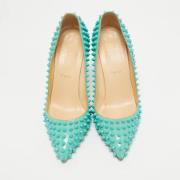 Christian Louboutin Pre-owned Pre-owned Tyg klackskor Green, Dam