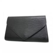 Louis Vuitton Vintage Pre-owned Tyg louis-vuitton-vskor Black, Dam