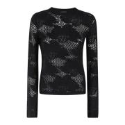 Birgitte Herskind Stickad Blus Silvia Black, Dam