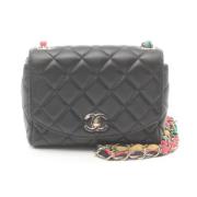 Chanel Vintage Pre-owned Laeder chanel-vskor Black, Dam