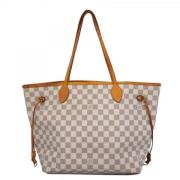 Louis Vuitton Vintage Pre-owned Tyg louis-vuitton-vskor White, Dam