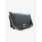 Chanel Vintage Pre-owned Tyg chanel-vskor Gray, Dam