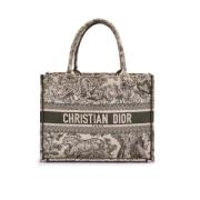 Dior Vintage Pre-owned Canvas totevskor Green, Dam