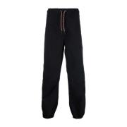 Marcelo Burlon Svarta Casual Joggingbyxor Black, Herr