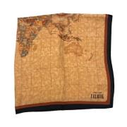 Alviero Martini 1a Classe Geo Classic Scarf Aloe Brown, Dam