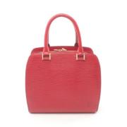 Louis Vuitton Vintage Pre-owned Laeder handvskor Red, Dam