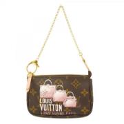 Louis Vuitton Vintage Pre-owned Canvas louis-vuitton-vskor Brown, Dam