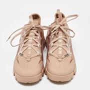 Dior Vintage Pre-owned Gummi sneakers Beige, Dam