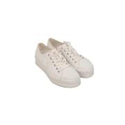 Celine Vintage Pre-owned Tyg sneakers White, Dam