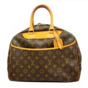 Louis Vuitton Vintage Pre-owned Canvas louis-vuitton-vskor Brown, Dam