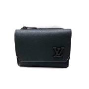 Louis Vuitton Vintage Pre-owned Laeder plnbcker Black, Herr