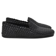 Bottega Veneta Vintage Pre-owned Laeder lgskor Black, Herr