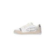 Enterprise Japan Vita lädersneakers med EJ Rocket White, Dam