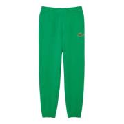 Lacoste Grön Sportig Sweatpants Fransk Chic Stil Green, Herr