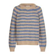 Lollys Laundry Ljusblå Binall Jumper Sweater Blue, Dam