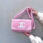 Chanel Vintage Pre-owned Tyg chanel-vskor Pink, Dam