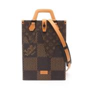 Louis Vuitton Vintage Pre-owned Canvas louis-vuitton-vskor Brown, Dam