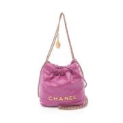 Chanel Vintage Pre-owned Laeder chanel-vskor Pink, Dam