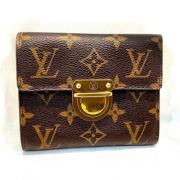 Louis Vuitton Vintage Pre-owned Laeder plnbcker Brown, Dam