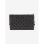 Chanel Vintage Pre-owned Tyg plnbcker Black, Dam