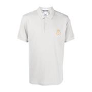 Moschino Grå Teddy Bear Polo Shirt Gray, Herr