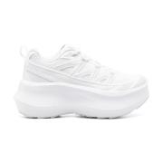 Comme des Garçons Vita Mesh Sneakers med Flatform Sula White, Dam