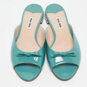 Miu Miu Pre-owned Pre-owned Tyg lgskor Green, Dam