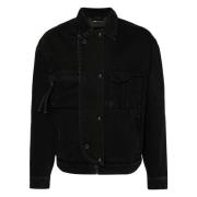 Axel Arigato Svart Cargojacka Casual Stil Black, Herr