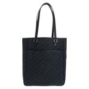 Dior Vintage Pre-owned Canvas totevskor Black, Dam