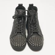 Christian Louboutin Pre-owned Pre-owned Tyg sneakers Black, Dam