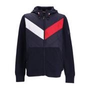 Tommy Hilfiger Blå Bomull Dragkedja Jacka Blue, Herr