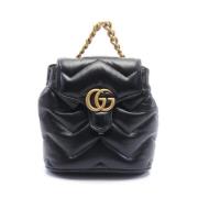 Gucci Vintage Pre-owned Laeder ryggsckar Black, Dam