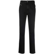 Diesel Casual Skinny Jeans i Svart Black, Dam