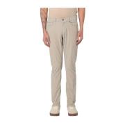 Dondup Sammet George Byxor Beige, Herr